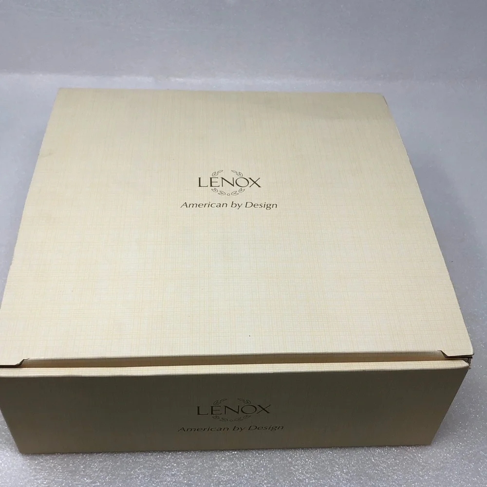 NEW LENOX 5 Piece Place Setting Silver Appliqué